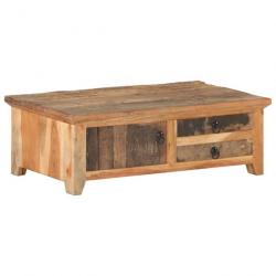 Table basse 90x50x31 cm Bois de récupération massif 320384