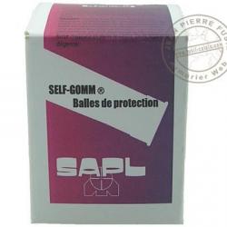 Lot de 20 balles caoutchouc pour adaptateur SELF-GOMM
