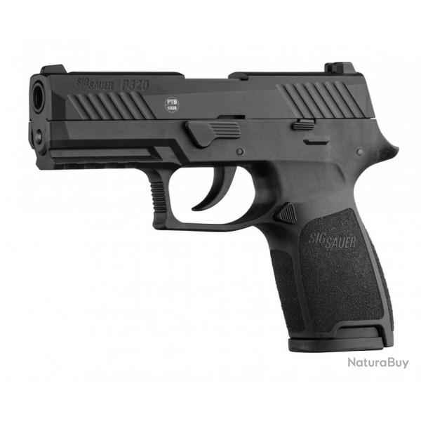 Pistolet  blanc SIG SAUER P320 noir 9mm P.A.K.
