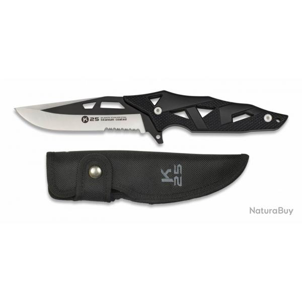 ( Couteau K25 Tactical lame 10,8CM)Couteau K25 Tactical lame 10,8CM