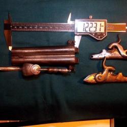 Napoléon III   Magnifique lensemble pour recontonstitions  du pistolet manque la crosse Pl196