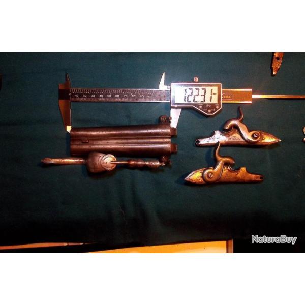Napolon III   Magnifique lensemble pour recontonstitions  du pistolet manque la crosse Pl196