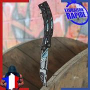 COUTEAU PAPILLON HOWL ENTRAINEMENT TRICS TRICKS BUTTERFLY KNIFE CSGO  COUNTER STRIKE - Couteaux tactiques et de combats (9022831)