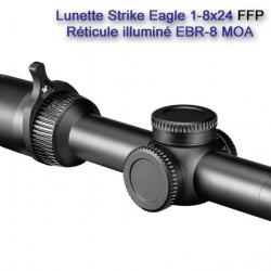 New ! Lunette VORTEX Strike Eagle 1-8x24 FFP Gen 3 - Réticule EBR-8 MOA