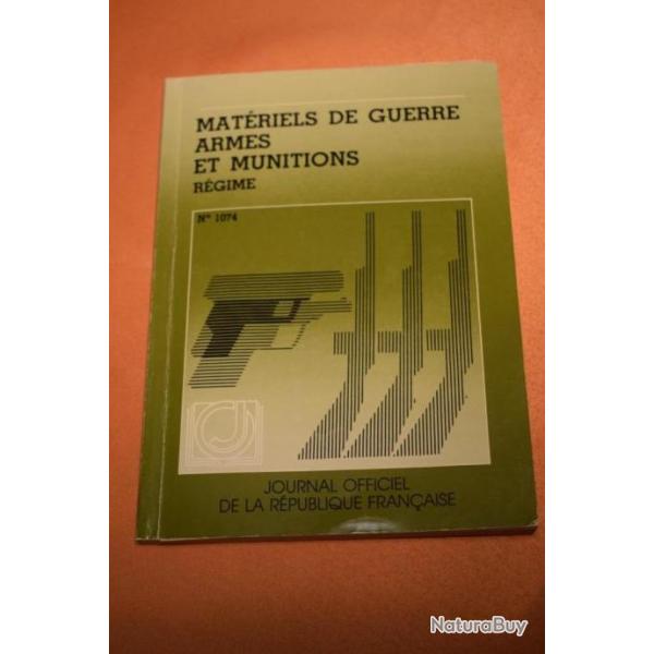LGISLATION 1984, MATRIEL DE GUERRE, ARMES ET MUNITIONS , HOUILLRES MINES DE CARMAUX, TARN