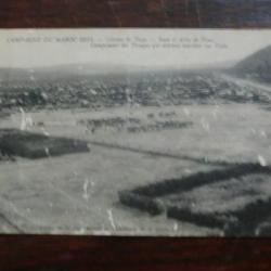 CP PAYS  MAROC  CAMPAGNE 1914  COLONNE DE TAZA