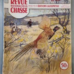 Ancienne revue chasse de 1951, REVUE NATIONALE DE LA CHASSE, bon état
