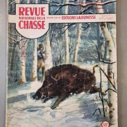 Ancienne revue chasse de 1952, REVUE NATIONALE DE LA CHASSE, bon état
