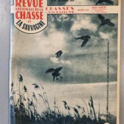 Ancienne revue chasse de 1954, REVUE NATIONALE DE LA CHASSE et LA SAUVAGINE, bon état