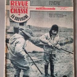 Ancienne revue chasse de 1955, REVUE NATIONALE DE LA CHASSE et LA SAUVAGINE, (août) bon état