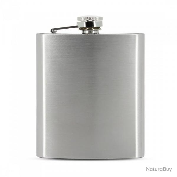 Flasque a alcool Zorr Stainless Steel Finition Mtal Bross Format 7 oz 210 ml