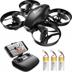 Drone avec Caméra HD Drone Mini avec Trois Batteries Longue Autonomie WiFi FPV Debutant