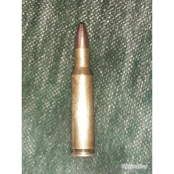 une cartouche de 222 remington  1/2 b blinde