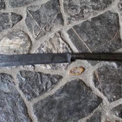 BALI  couteau   sacrificiel  de   PEMANGKU      CIRCA   1800
