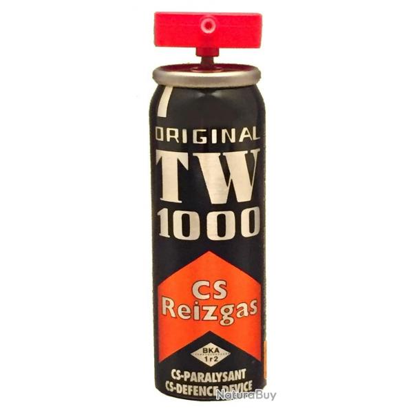Recharge bombe lacrymogne CS-spray "Super Garant Pro" 63 ml [TW1000]