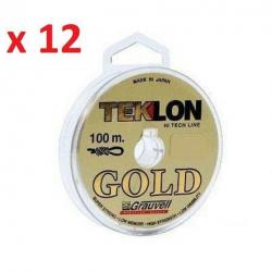 1200m, Nylon GRAUVELL TEKLON gold 0.08mm 1.200kg Monofilament Coated fil peche