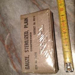 lot de 3 pansements US , pour infirmier WW2