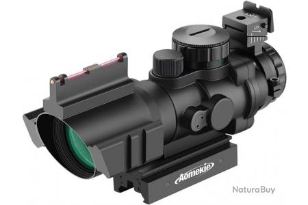 Tactique optique lunette de tir 4x32 visée rouge/vert/bleu