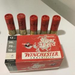 Munitions calibre 12 super speed winchester
