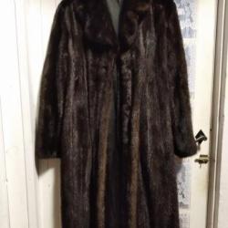Manteau vison &eacute;levage ann&eacute;e 80/90