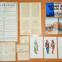 Revolution Française - Documents de la Bibliotheque Nationale Paris - fac similé