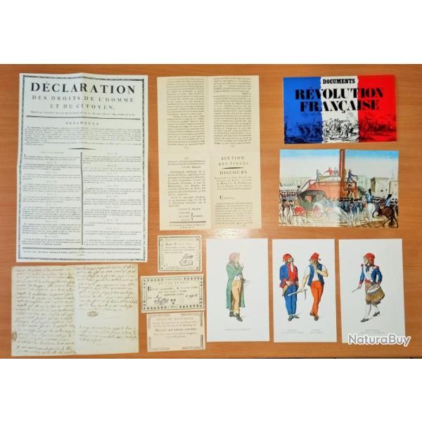 Revolution Franaise - Documents de la Bibliotheque Nationale Paris - fac simil