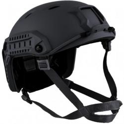 VERITABLE CASQUE FAST BALISTIQUE PARE BALLES NIVEAU IIIA TAILLE 54/59 NOIR + LUNETTE TACTIQUE sécu