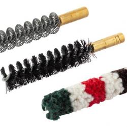 Set de trois brosses spirales pour armes à canon lisse-Cal.14 mm