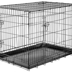 Cages pliantes de transport pour chien-Cage pliante L