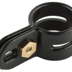 Bagues d'attache en plastique oie-Attache oie noire - Diamètre 16 mm