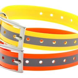 Collier pour chien - Country-Collier Orange fluo - Tour de cour 41,5/58,5 cm