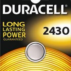 Pile CR2430 3 volts - Duracell-CR2430