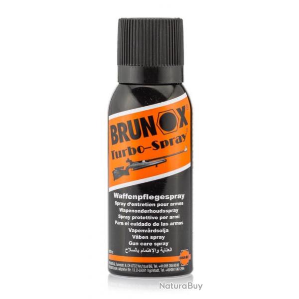 Huile Turbo-Spray en pulvrisateur 120 ml/100 ml - Brunox-Huile Gun Care Spray en pulvrisateur - 10