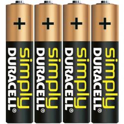 Piles alcalines AAA LR03 1,5 volt - Duracell-AAA LR03