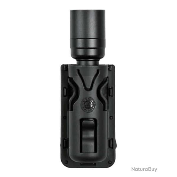 Porte-lampe polymre orientable noire