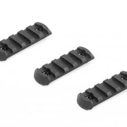 Kit de 3 rails qrs M-LOK 5 slots - vfc-3 rails qrs m-lok 5 slots