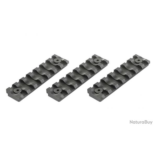 Kit de 3 rails qrs keymod 7 slots - vfc-3 rails qrs keymod 7 slots