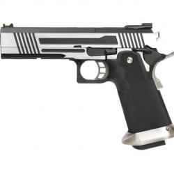 Réplique airsoft HX1001 split silver gaz GBB-Pistolet