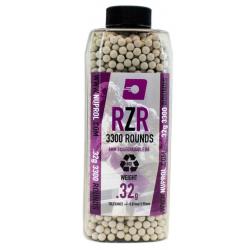 Billes Airsoft 6mm RZR 0. 32 g BIO bouteille 3500 bbs-0,32g