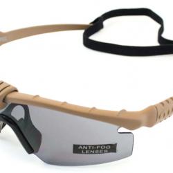 Lunettes Battle Pro Thermal Tan/Smoke - Nuprol-Tan fumé