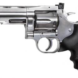 Réplique airsoft revolver Dan wesson 715 CO2 silver 4 Pouces - ASG