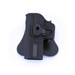 Holster rigide EU serie Nuprol - GAUCHER-Glock 17