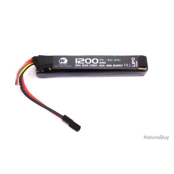 Batterie LiPo 11,1 v / 1200 mah 20c