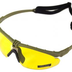 Lunettes Battle Pro Thermal Vert/Jaune - Nuprol-Verre jaune