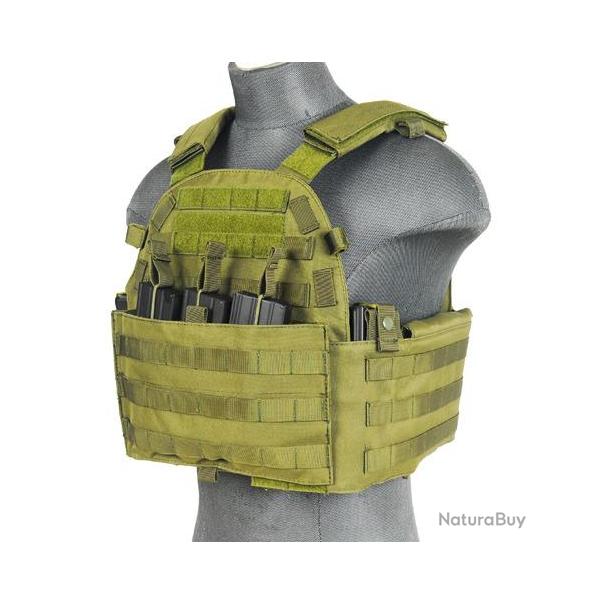 Veste Plate Carrier 1000D OD-Vert olive