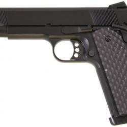 Réplique airsoft GBB 1911 MEU Raven full metal gaz noir 1,0J-Réplique GBB 1911 MEU Raven full metal 