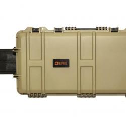 Mallette Waterproof 75x33x13cm mousse pré-decoupée Tan-Mallette tan