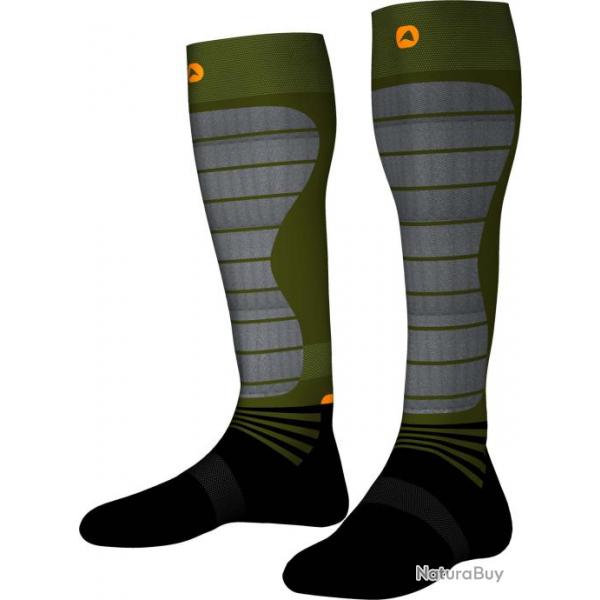 Chaussettes Monnet Hunting Expert kaki Chaussettes Monnet Hunting Expert kaki P 40