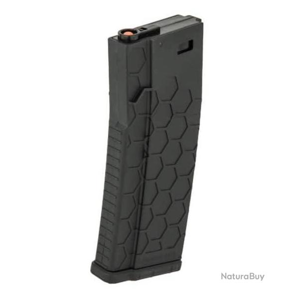 Chargeur AEG Mid-cap 120 coups Hexmag noir-Chargeur Noir 120 coups LT AEG HEXMAG