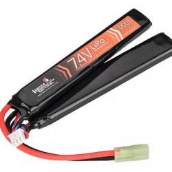 Batterie Lipo 7,4V 2000mAh 15C double stick